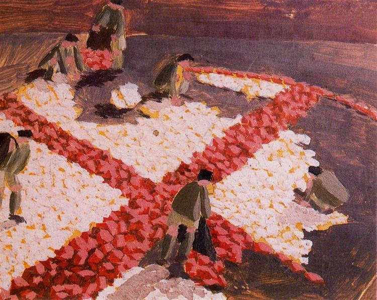 Making a Red Cross, 1919 - Стэнли Спенсер