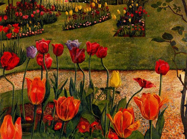 Poppies, 1938 - Стэнли Спенсер