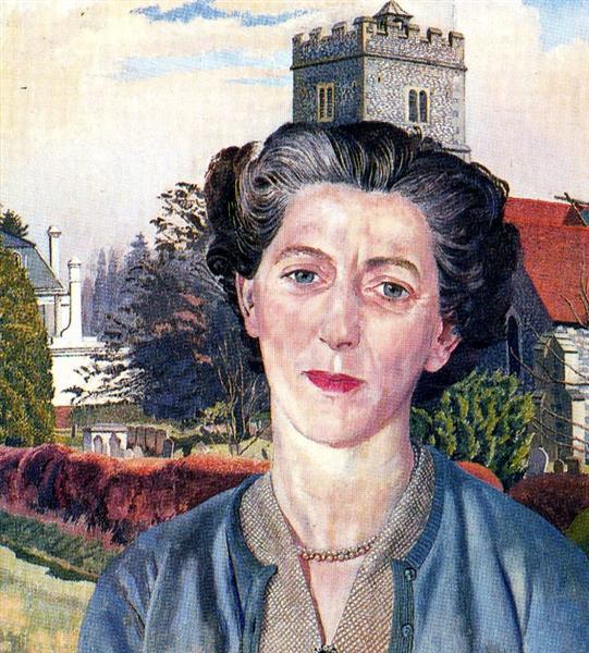 Portrait of Rachel Westropp, 1959 - Stanley Spencer