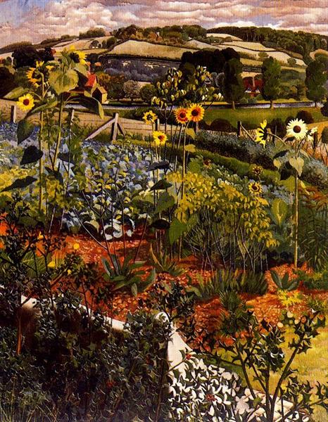 Rowborough. Cookham., 1934 - Stanley Spencer