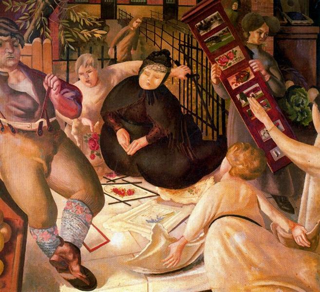Sarah Tubb and the Heavenly Visitors, 1933 - Stanley Spencer