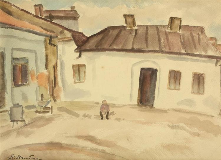 In front of the House - Stefan Dimitrescu