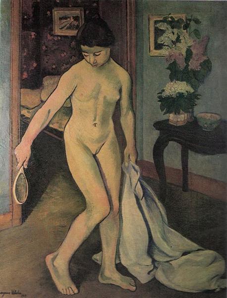 Nude at the Mirror, 1909 - 蘇珊‧瓦拉東