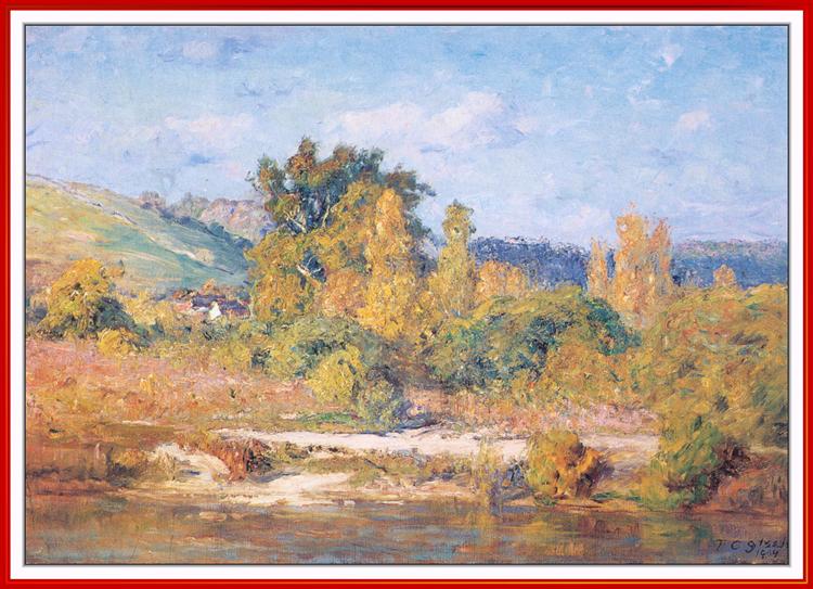 White water River. Brookville - T. C. Steele