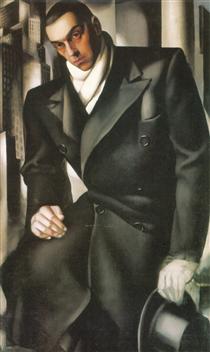 Portrait of a Man or Mr Tadeusz de Lempicki - Tamara de Lempicka