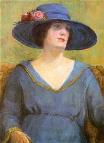 Blue Hat - Tarsila do Amaral
