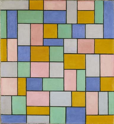Composition in dissonances, 1919 - Theo van Doesburg - WikiArt.org