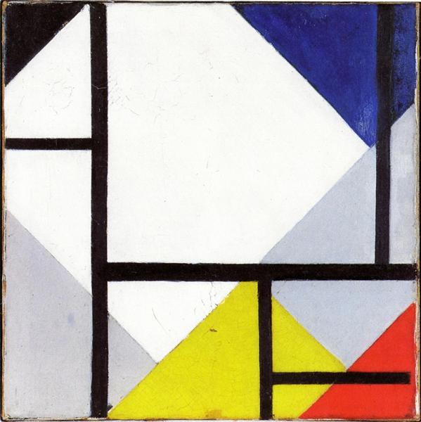 Simultaneous Counter Composition, 1929 - Theo van Doesburg