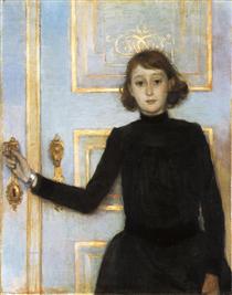 Portrait de Marguerite de Mons - Théo van Rysselberghe