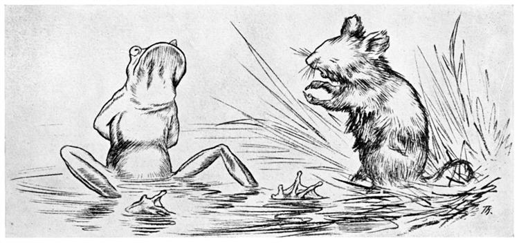 Krigen Mellom Froskene Og Musene 03, 1885 - Theodor Kittelsen