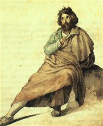 An Italian montagnard - Théodore Géricault