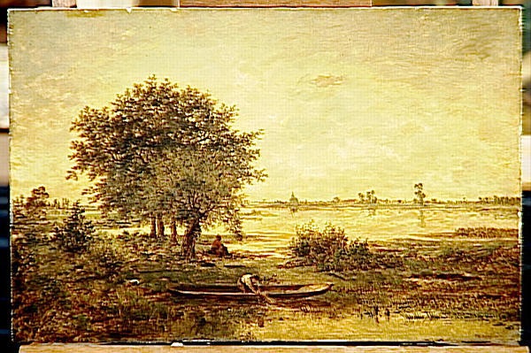 Banks of Loire, 1855 - Теодор Руссо