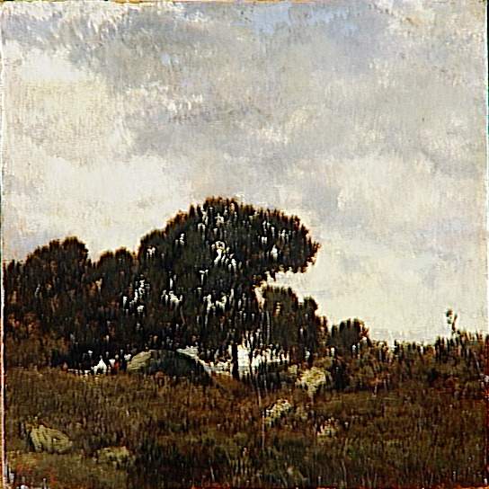 The hill, 1849 - 1855 - Теодор Руссо