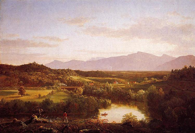 Rivière dans les Catskills, 1843 - Thomas Cole
