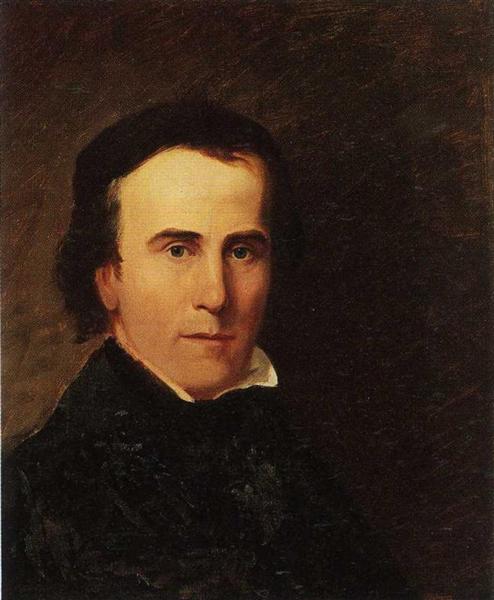 Self-Portrait, 1836 - 托馬斯·科爾