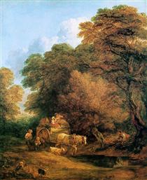 The market cart - Thomas Gainsborough