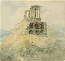 A Temple of Vesta - Thomas Girtin