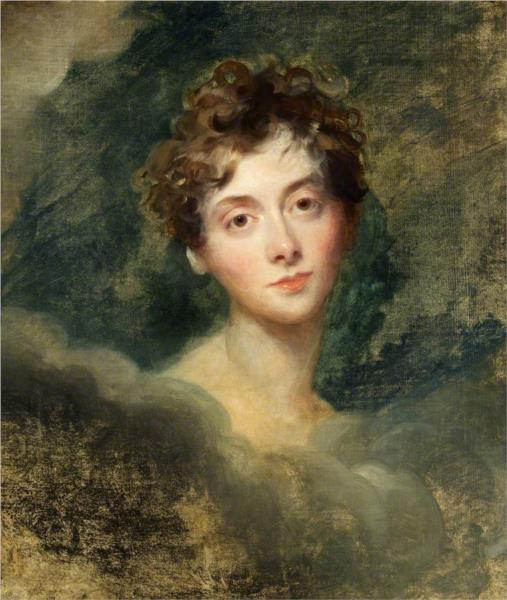 Lady Caroline Lamb, 1827 - 托马斯·劳伦斯