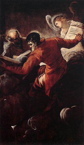 The Evangelists Luke and Matthew, 1557 - Tintoretto