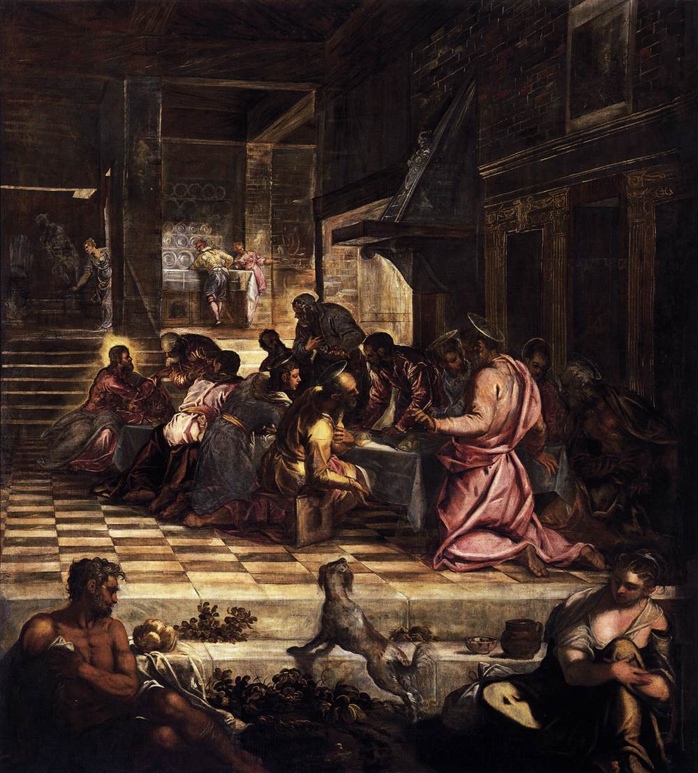Tintoretto the last supper