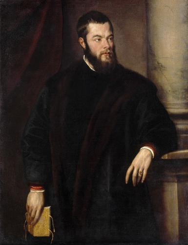 Portrait of Benedetto Varchi, 1540 - Ticiano Vecellio