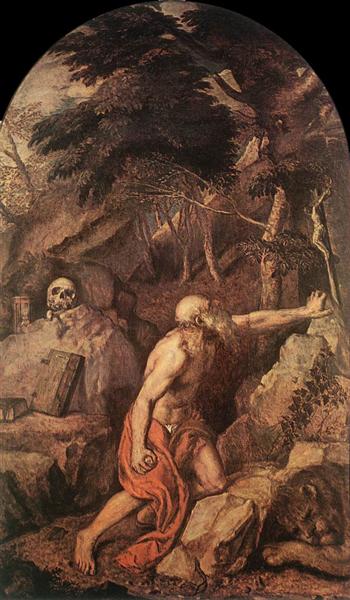 St Jerome, 1560 - 提香