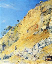 The Quarry, Maria Island - Том Робертс