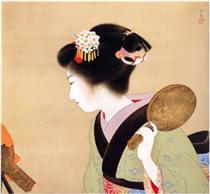 Coiffure (Oshidori-mage) - Uemura Shōen