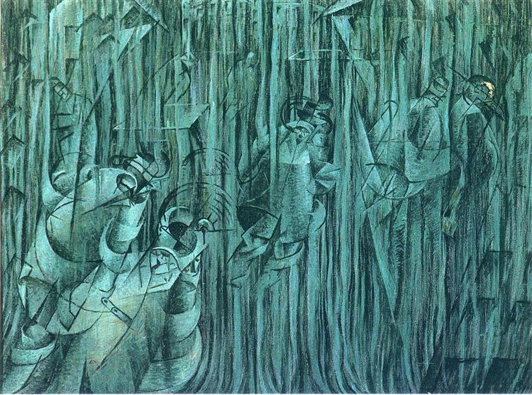 States of Mind III: Those Who Stay, 1911 - Umberto Boccioni