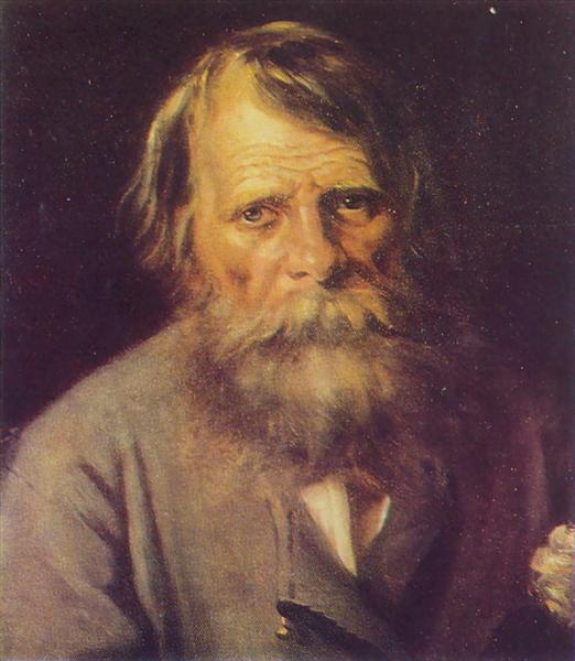 Portrait of a Man - Vassili Perov