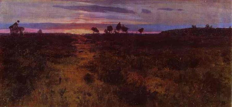 Sunset, c.1895 - Василий Поленов