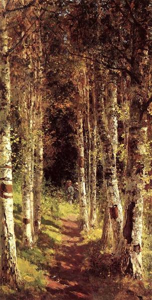 The Birchwood Alley, 1880 - Vasily Polenov