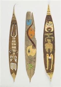 A Tribal Figure/A Cat/A Whale - Victor Brauner