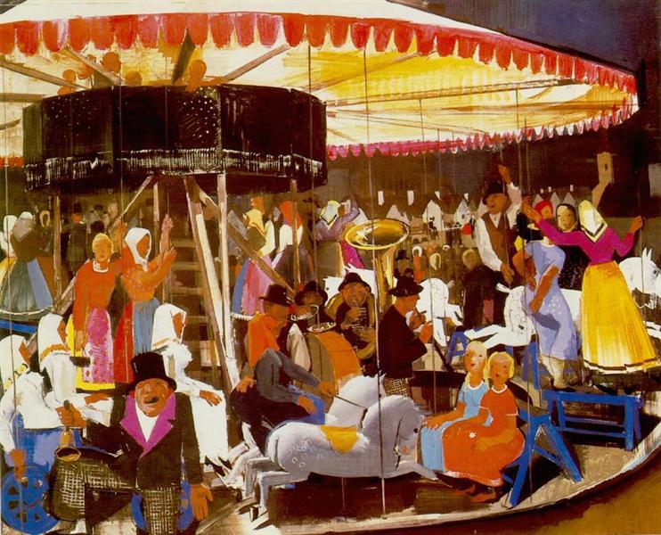 Carousel, 1931 - Vilmos Aba-Novak