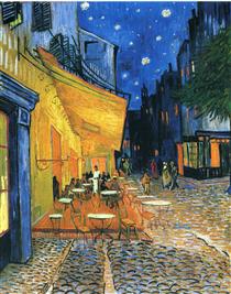 Terrasse du café le soir - Vincent van Gogh