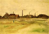 Coalmine in the Borinage - Винсент Ван Гог