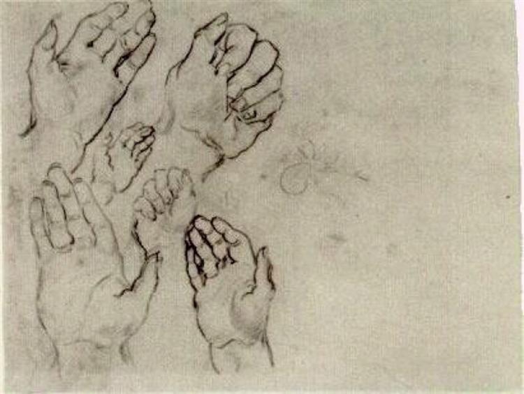 Hands, 1885 - Vincent van Gogh