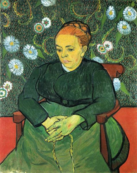 Madame Roulin Rocking the Cradle (A lullaby), 1889 - Vincent van Gogh
