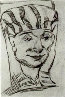 Mask of an Egyptian Mummy 2 - Вінсент Ван Гог