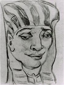 Mask of an Egyptian Mummy 4 - 梵谷