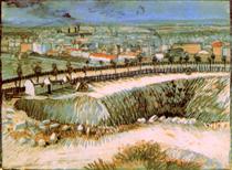 Outskirts of Paris near Montmartre - Vincent van Gogh