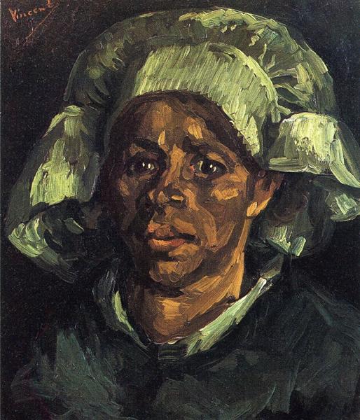 Peasant Woman, Portrait of Gordina de Groot, 1885 - Vincent van Gogh