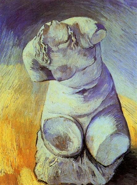 Plaster Statuette of a Female Torso, 1887 - Vincent van Gogh