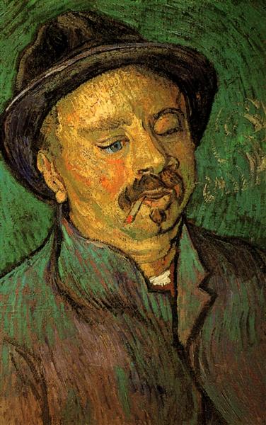 Портрет одноокого, 1888 - Вінсент Ван Гог
