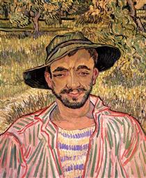 Portrait of a Young Peasant - Vincent van Gogh