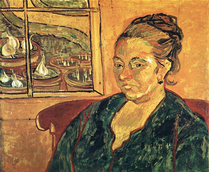 Портрет мадам Рулен, 1888 - Вінсент Ван Гог
