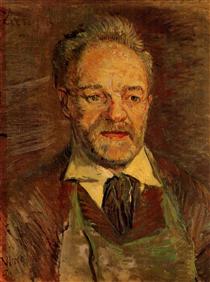 Portrait of Père Tanguy - Vincent van Gogh