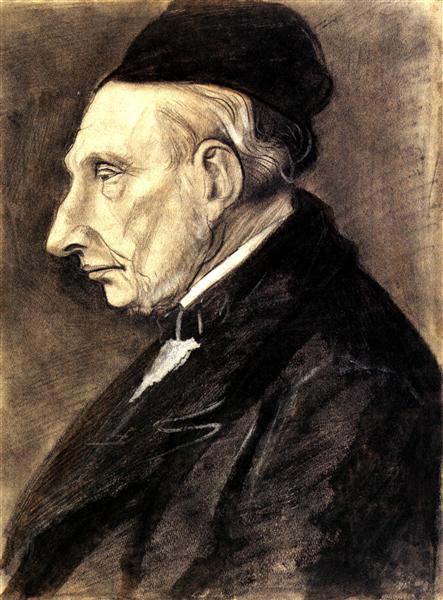 Portrait of Vincent van Gogh, the Artist s Grandfather, 1881 - Винсент Ван Гог
