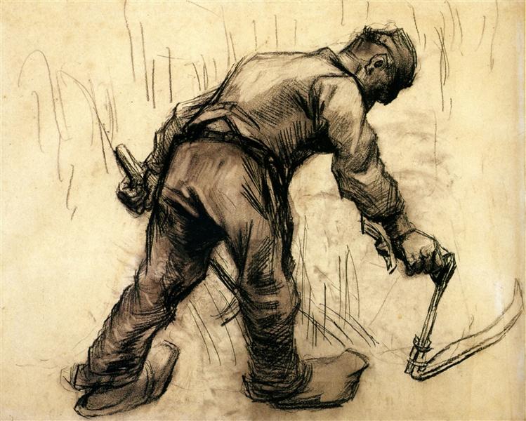Жнець, 1885 - Вінсент Ван Гог