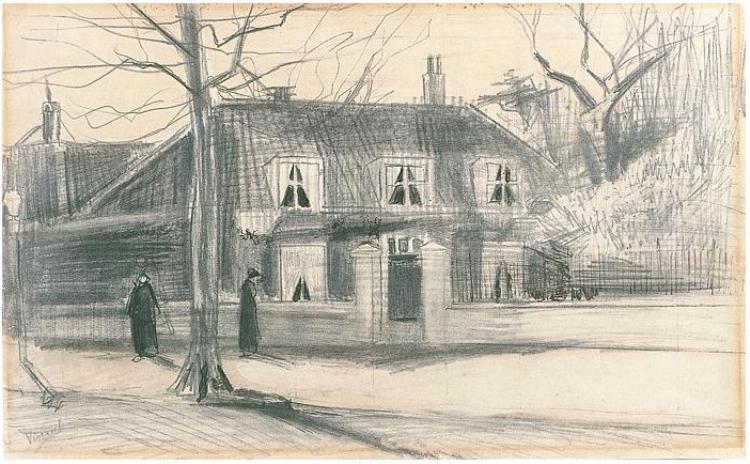 Scheveningen Road, 1882 - Вінсент Ван Гог
